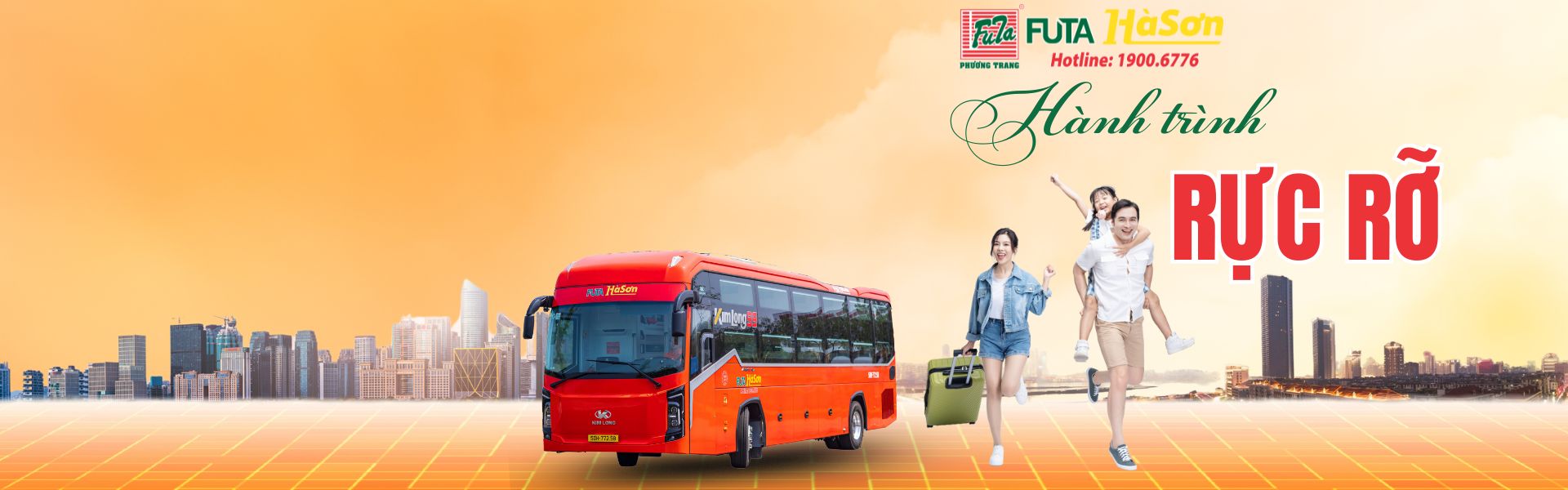 Xe Futa Hà Sơn : Xe đi Bến xe Bắc Vinh chất lượng cao từ Hà Nội